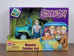 Scooby Doo Monster Catcher 4X4 Jeep Fred Figure Toy Playset Stripe **brand New**. Price: $99.99.