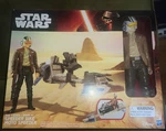Speeder Bike W/ Poe Dameron 12 Action Figure Star Wars The Force Awakens Hasbro New. Price: $25.00.