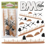 Bmc WW2 Atlantic Wall Fortification 21PC Plastic Army Men 1:32 Scale Accessories New. Price: $14.90.