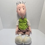 Vtg 90S Disney Nickelodeon Doug Funnie 18" Plush Doll Vinyl Head Arcotoys Mattel Used. Price: $24.00.