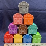 Aigybobo Farm Animal Toddler Counting, Matching, Sorting Puppet Learning Toy New. Price: $39.50.