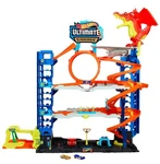Hot Wheels City Ultimate Garage Playset With 2 Die-cast Cars Storage For 50 New. Price: $119.99.