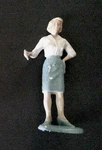 Miss Moneypenny 3.5 Inch Figure, Vintage 1965 Gilbert Toys 007 James Bond Series Used. Price: $7.77.