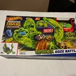 Hot Wheels Monster Trucks Gunkster Ooze Battle Arena Smasher Play Set Sealed Box New. Price: $22.00.