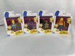 Jakks Pacific Wave 4 Complete The Simpsons Bart, Carl, Bumblebee Man, Barney New. Price: $85.00.