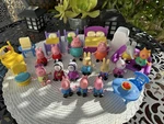Peppa Pig Figures Furnitures & Accessories Lot Replacement Pieces Jazwares Used. Price: $19.95.