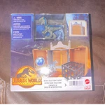 Mattel Jurassic World Dominion Micro Playset Velociraptor Blue Dinosaur New. Price: $25.00.