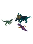 Animal Planet Dinosaur 3 Piece Playset Toys Pentaceratops T-rex Pterosaur Used. Price: $20.00.