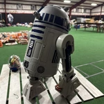 Disney Star Wars The Force Awakens R2-D2 Talking Figure 26CM Used. Price: $150.00.