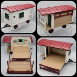 Schleich Horse Club Secret Meetings Caravan Set 42415 Trailer Only Loose Used. Price: $26.95.