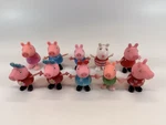 Peppa Pig Lot Of 10 Jazwares 2003 Family Friends Toy Figures Used. Price: $15.99.