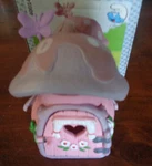 Vintage Smurfs Mushroom Cottage House Complete Schleich With Original Box 40014 Used. Price: $127.39.