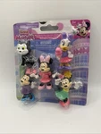 Disney Minnie Mouse Collectible 2IN Display Figures / Cake Toppers 5PC Set Nwot New. Price: $15.99.