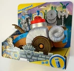 Imaginext Royal Battering Ram Power Pad Castle Knights Series Vhtf Mip New. Price: $35.99.