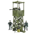 Click N' Play Military Lookout Watch Tower Set Perfect For Gi Joe Base/hq New. Price: $99.99.