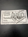 Kenner Swamp Thing Transducer Action Figure Toy 1990 Instruction Sheet Used. Price: $9.99.
