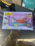 Jakks Pacific The Simpsons Living Room Playset With Homer Figure New. Price: $9.00.