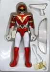 Bandai Chogokin Red Hawk Jetman Bird Squadron Sentai Vintage Toy Japan Used. Price: $219.15.