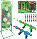 Shooting Game Toy For Kids, Foam Balls Gun Air Blaster New. Price: $24.99.