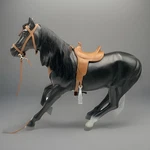 Battat 20 Black Arabian Horse Toy Compatible With My Generation Doll Used. Price: $48.00.