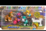 Disney Junior Pupstruction Tank, Phinny, Roxy & Luna Vehicle Figure Nib New. Price: $11.00.