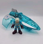Fisher Price Imaginext Dc Superfriends Batman Mr. Freeze Airplane Jet Set Used. Price: $9.99.