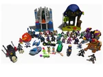 Imaginext Dc Hall Of Justice + Doom 35 Figs Vehicles Many Rare Or Htf Used. Price: $89.00.