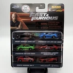 Fast & Furious Nano Hollywood Rides Die-cast Car Set Jada Toys New Sealed #1. Price: $23.50.
