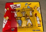 New 2002 Playmates The Simpsons Homer Bat 5 Figure Set Baseball. Price: $39.95.