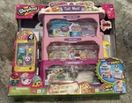 Shopkins Tall Mall Playset With Elevator And 4 Exclusive Rare New Nib. Price: $30.00.