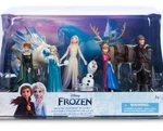 Disney Frozen Deluxe Figurine Set 9 Pieces Play Toy Anna, Elsa Damage Box New. Price: $30.00.