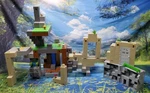 Vintage Mattel Minecraft Survival Mode Playset Incomplete & Carry Case +figures Used. Price: $91.95.