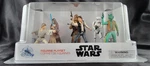 Star Wars Cantina 6 Figure Disney Luke Han Solo Chewbacca Obi-wan Caketopper New. Price: $13.99.