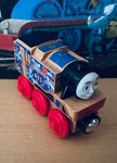 Fisher Price Wood Thomas Train Factory Sample Unreleased Water Tanker Belle! Used. Price: $32.99.