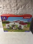 New Schleich Club Stable Barn Lot Riding Centre With Rider And Horses. Price: $65.00.