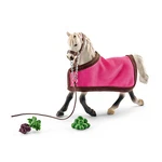 Arab Mare With Blanket Set By Schleich In Box; /HORSE/TOY/41447/RETIRED Item New. Price: $29.99.