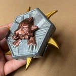 200X Wolf Armor He-man Shield Spring-loaded Motu Mattel Masters Of The Universe Used. Price: $13.00.