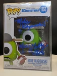 Mike Wazowski Disney Pixar Monsters Funko Pop #1155 Autograph/sign By Mary Gibbs Used. Price: $125.00.