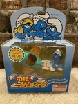 Vintage 1996 The Smurfs Pilot & Die Cast Airplane Playset New Factory Seal. Price: $10.50.