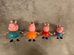 Peppa Pig & Family 4 Figure Set Used. Price: $9.99.