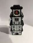 Marvel Spider-man & Green Goblin Clock Tower Playset With Alarm 2002 Used. Price: $95.00.