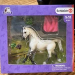 Schleich Horse Club White Arabian Mare Set 41447 Ages 5-12 New Sealed. Price: $25.00.