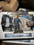 Asylum Star Trek Enterprise NX-01 Broken Bow Deluxe Archer & Bridge Station New. Price: $35.00.