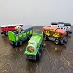 Imaginarium Dinosaur Train Set Roaring Engine Wooden Toys Fits Thomas Track Used. Price: $29.99.