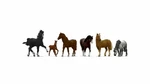 Noch 44542 Z Horses Color 3D Print Figure (set Of 6) New. Price: $23.70.