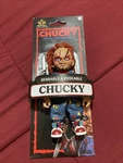 The Noble Collection Chucky Bendable & Poseable Horror Action Figure New. Price: $19.99.