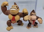 Donkey Kong Figure Mario 2.5" World Of Nintendo Super Figurine Jakks +mini Used. Price: $19.99.