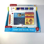 Fisher Price Learn & Doodle Desk Mess-free Writing Drawing Tablet Lcd New 3+. Price: $22.50.