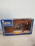 Hasbro Star Wars Attack Of The Clones Anakin Skywalker Swoop Bike Used. Price: $39.95.