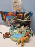 Vintage Disney Mattel Lion King Pride Rock Playset 1994 Near Complete Rare Used. Price: $275.00.